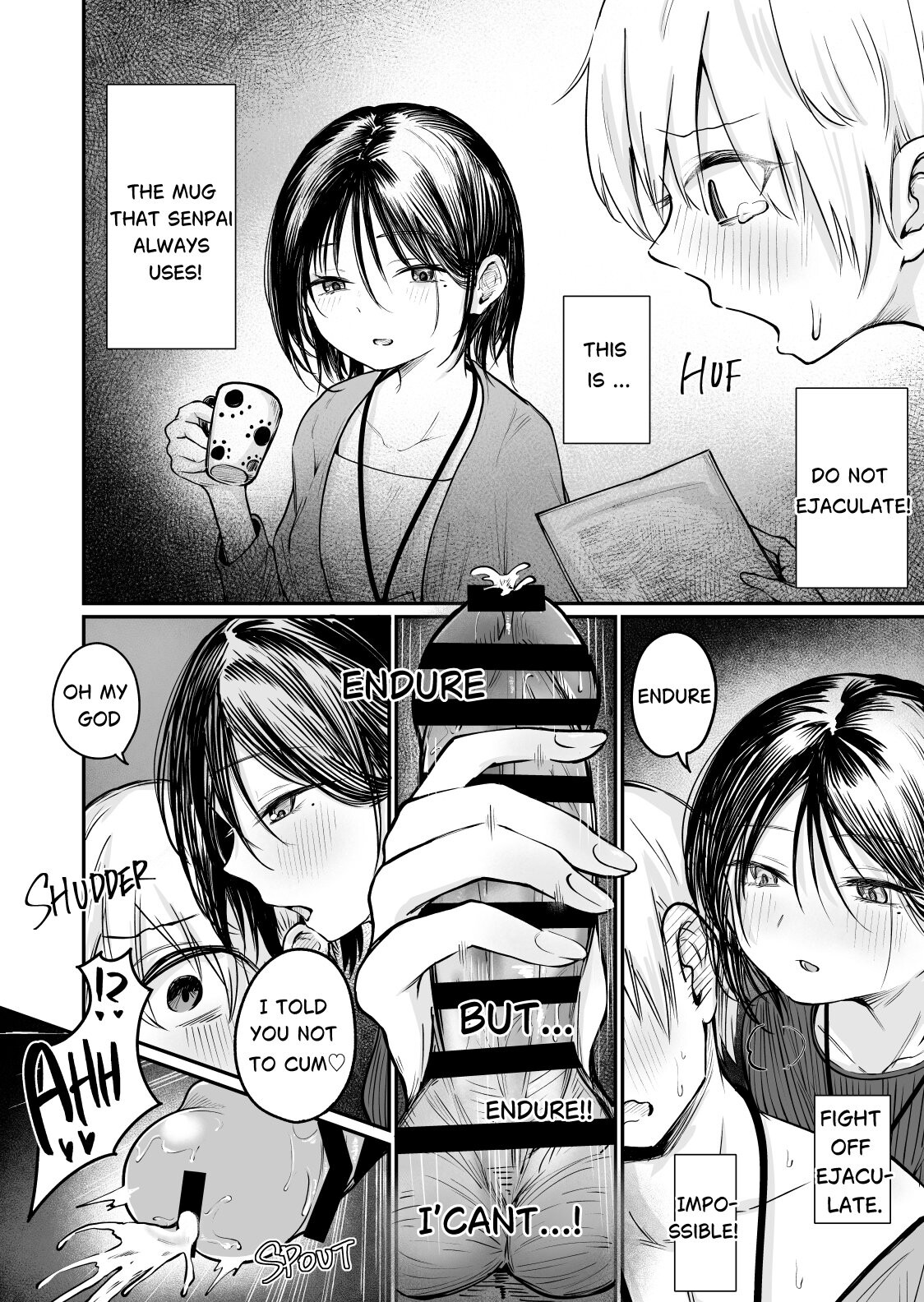 Hentai Manga Comic-Senpai! I'm Not Your Dildo! Uck!-Read-13